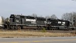 NS 3064 & 7125 power the Durham yard job at D&S Junction